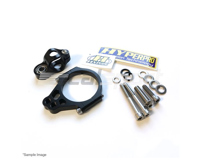 MK-KT11-T001-B - Hyperpro Steering Damper Mounting Kit, Black, other colours available - Top / Tank (916 Style)
