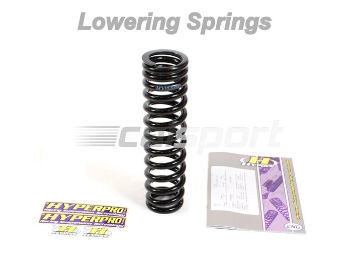SP-BM12-SSN034-B - Hyperpro Front Shock Spring, Black (available in Purple or Black) - Lowers bike by 30mm DOES NOT FIT ESA BIKES