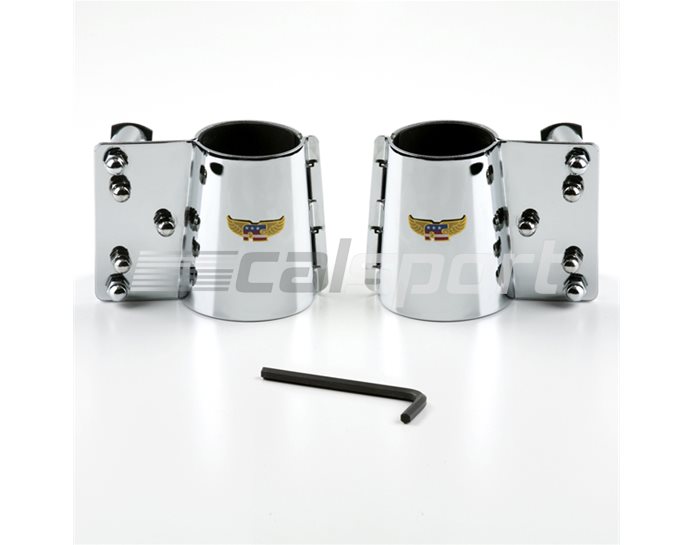 KIT-JH - National Cycle HEAVY DUTY Screen Mounting Kit - JH - Fits Beaded Chopped and Touring Screens - Fits Wide Screens
