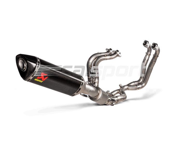 Akrapovic Track Day Titanium Link Pipe - (For use with Akrapovic Evolution full system only)