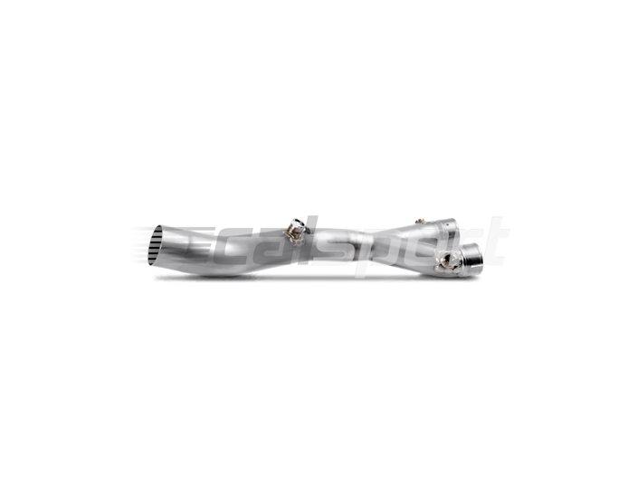 Akrapovic Titanium De-Cat Link Pipe - Use with Slip-on S-Y10SO18-HAPLT (RE-FUELLING MAP REQUIRED)