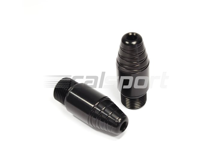 Gilles Optional Alloy Bar End Weights, Long - Adds 20mm (Threaded for use with Gilles Handlebars)