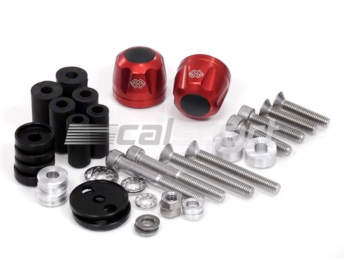 LG-IP-22-R - Gilles Bar End Weights - IP Design - Red (Other Colours Available)