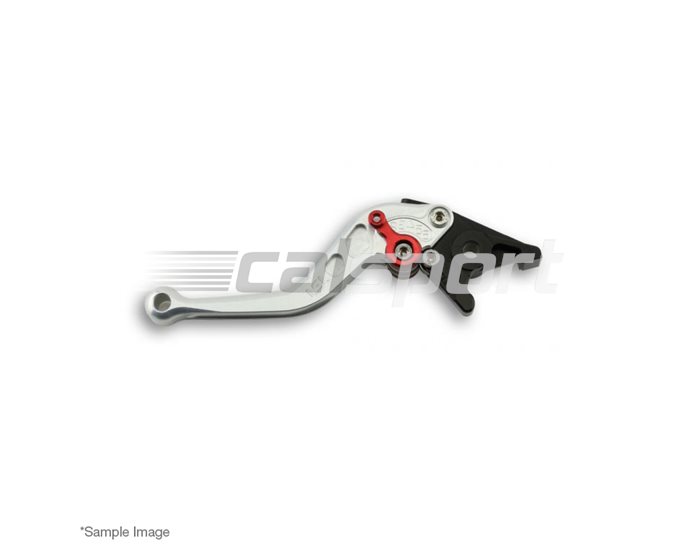 200SL23RSIRT - LSL Classic Clutch Lever, Short, Silver - Red Adjuster