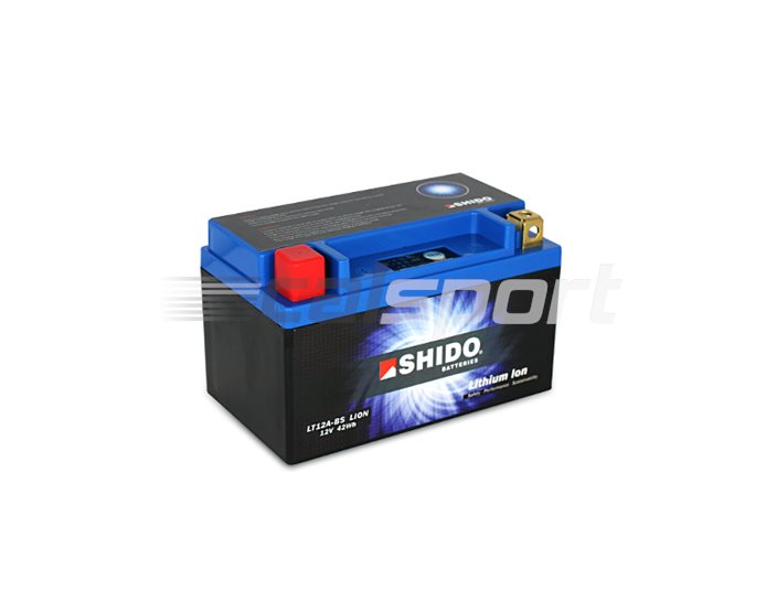 Shido Lightweight Lithium Battery Replaces YT12A-BS