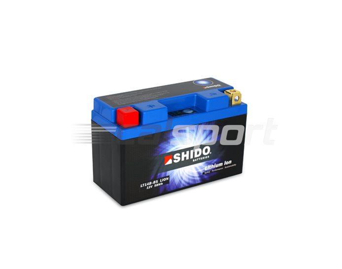 Shido Lithium Battery LT14B-BS-LION