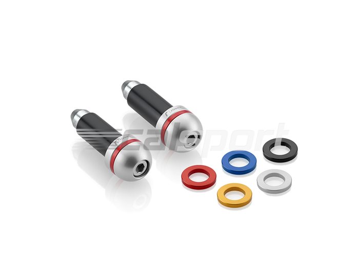 Rizoma Bar Ends, Switch, pair, , other colours available - fits 22.2mm and 28.6mm bars