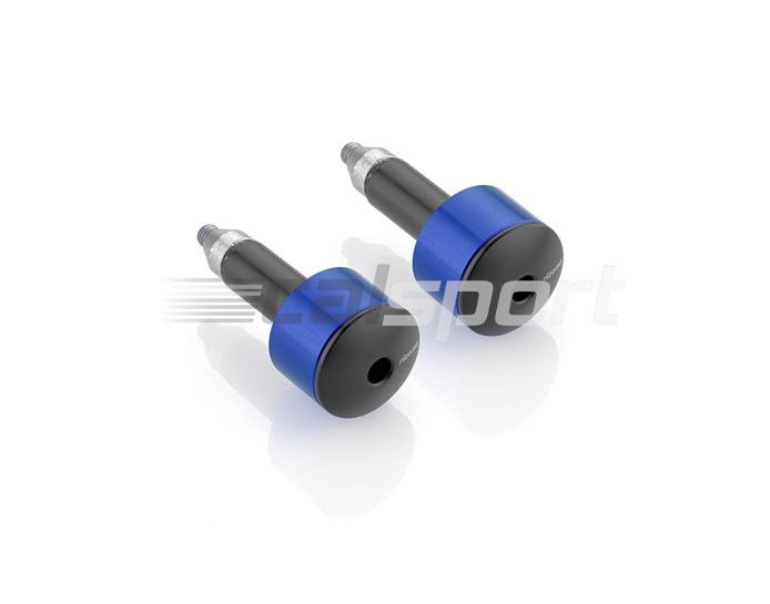MA533U - Rizoma Bar Ends, Crash protector, pair, Blue, other colours available - fits 22.2mm and 28.6mm bars