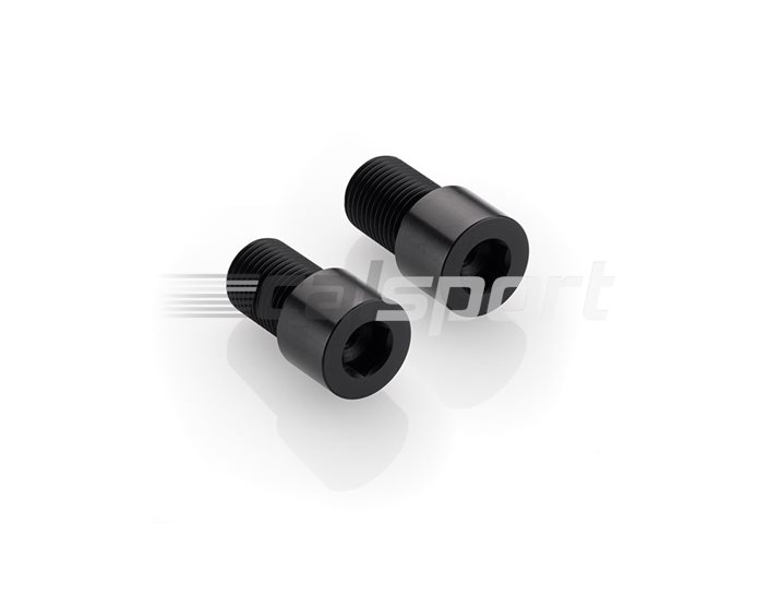 Rizoma Handlebar adapters (pair), black