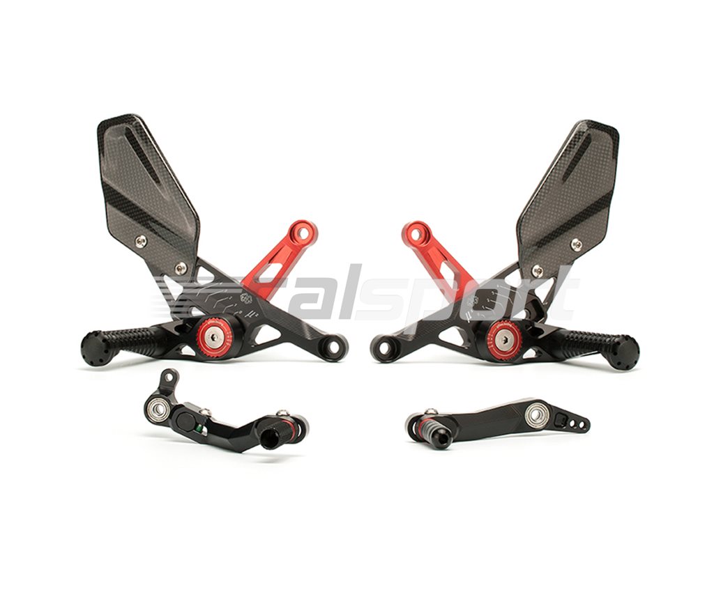 GILLES FOOTREST REARSET SPARES TITANIUM VCR FOOTPEG