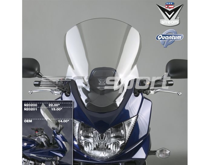 National Cycle VSTREAM Polycarbonate Slightly Tinted Sport Touring Screen - S Models Only