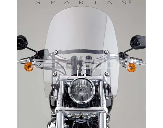 N21201 - National Cycle SPARTAN 18.5 Polycarbonate Quick-Release Clear Screen - Q142 Mounting Kit Required