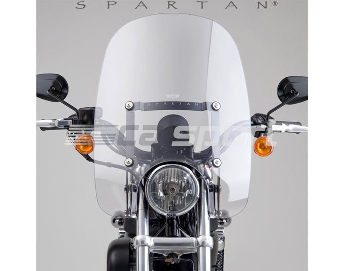 N21202 - National Cycle SPARTAN 18.5 Polycarbonate Quick-Release Clear Screen - Q141 Mounting Kit Required