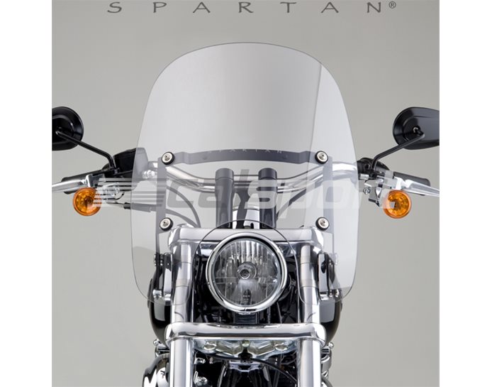 N21301 - National Cycle SPARTAN 16.25 Polycarbonate Quick-Release Clear Screen - Q142 Mounting Kit Required