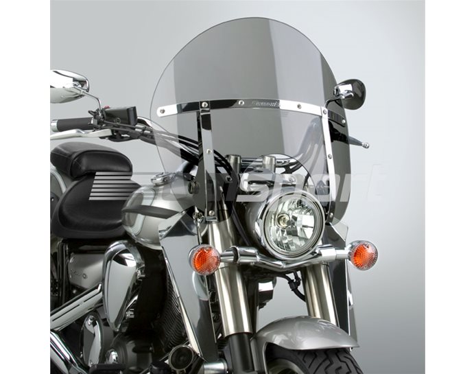 N21406 - National Cycle SWITCHBLADE CHOPPED Polycarbonate Quick-Release Tinted Screen - Q204 Mounting Kit Required.