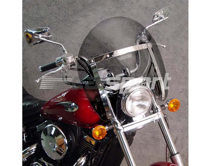 National Cycle SWITCHBLADE SHORTY Polycarbonate Quick-Release Tinted Screen - Q102 Mounting Kit Required.