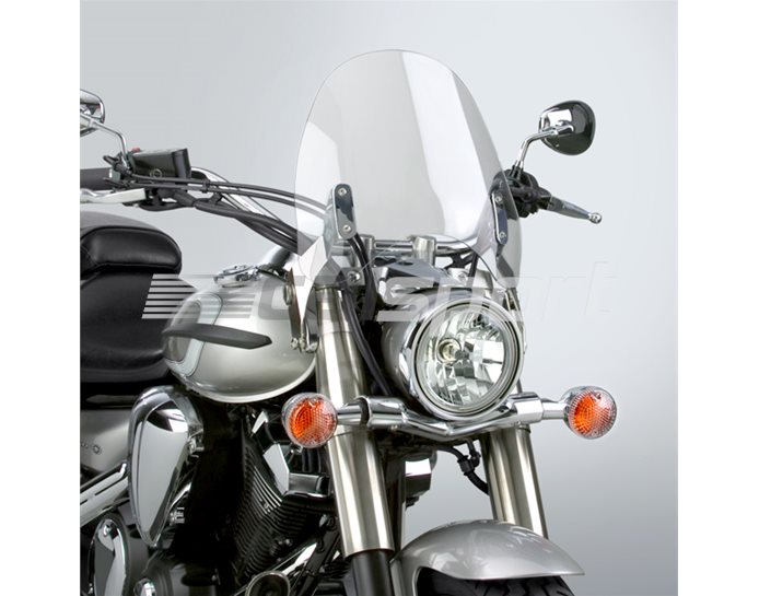 N21903 - National Cycle SWITCHBLADE DEFLECTOR Polycarbonate Quick-Release Clear Screen - Q131 Mounting Kit Required