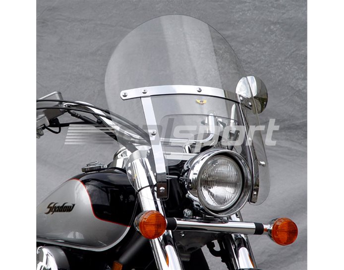 National Cycle LOW BOY HEAVY DUTY Polycarbonate Clear Screen - HF Mounting Kit Required - Window D