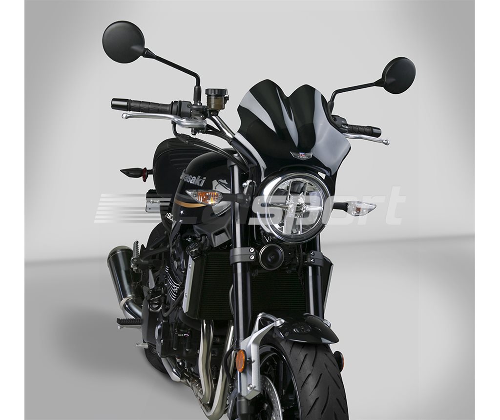 Universal 7-Inch Round Smoke Windshield For Motorcycle Headlight – Fits Honda, Yamaha, Kawasaki, Suzuki