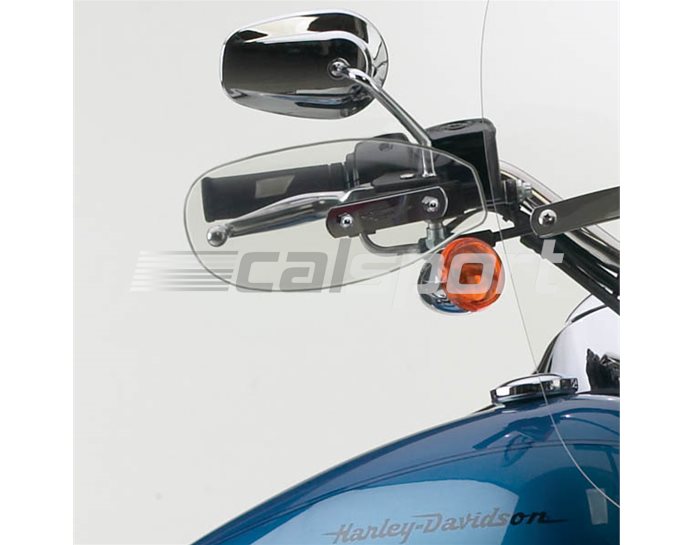 National Cycle HAND-DEFLECTOR Kit - Very Light Tint - Designed For Models With Bar-Mounted Indicators