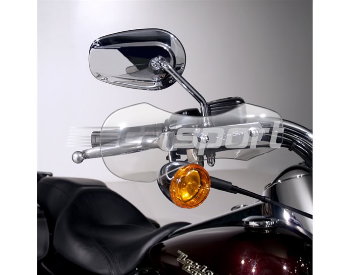 National Cycle HAND-DEFLECTOR Kit - Very Light Tint - Cut-Out Design