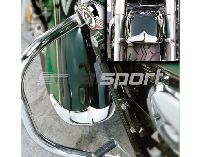 N737 - National Cycle FRONT FENDER Two Piece Chrome Tip Kit