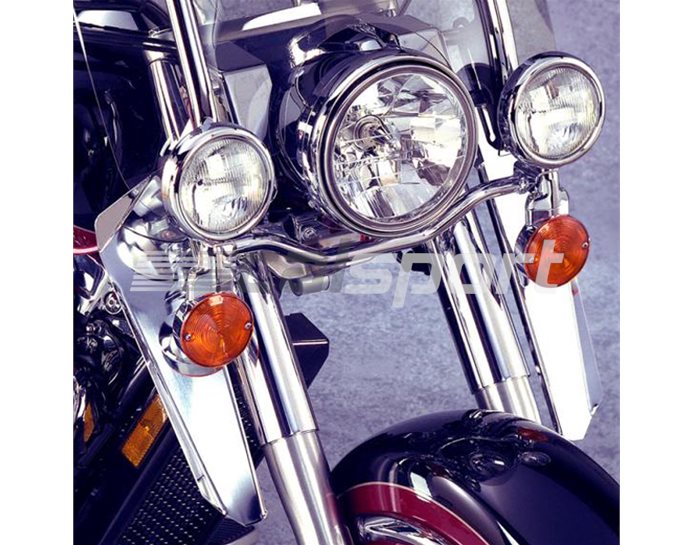 National Cycle HEAVY DUTY Optional Chrome Lowers - Only Fits Heavy Duty and Dakota 4.5 Screens