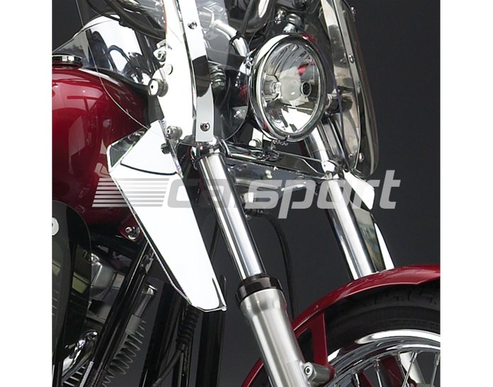 N76605 - National Cycle SWITCHBLADE Optional Chrome Lowers - Only Fits SwitchBlade or Spartan Screens