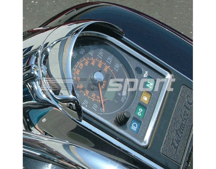 National Cycle GLARE STOPPER Chrome Speedo Cowl Suzuki VL1500LC