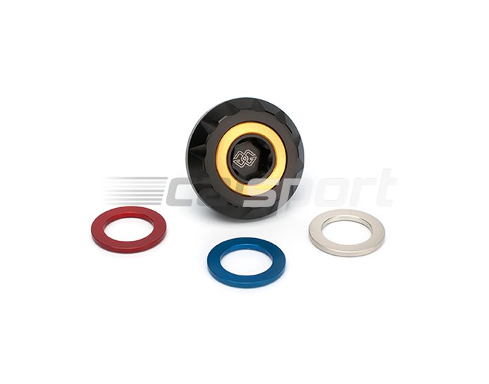 OFC-20-15-B - Gilles OFC Oil Filler Cap - With Coloured Insert Rings