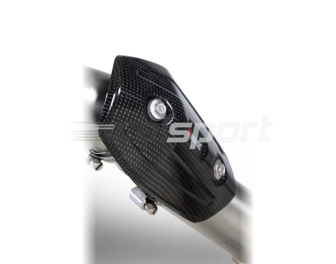 P-HSK10R4 - Akrapovic Optional Carbon Fibre Heat Shield With Fitting Assembly