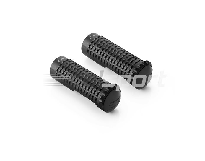 Rizoma Extreme Footpeg, Black, for rider - adapter PE713B/PE715B required, other colours available