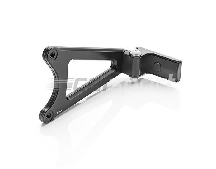 Rizoma OUTSIDE License Plate Support, short - Requires license plate mount available separately