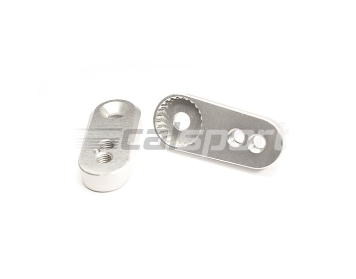 RGK-A-30-40 - Gilles 30/40mm Adjustment Plates (for use with Gilles footpegs) - Silver (Other Colours Available)