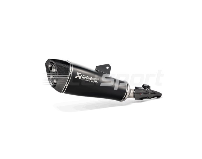 S-B12SO22-HALAGTBL - Akrapovic Black Titanium Silencer Slip-On Kit - Road Legal
