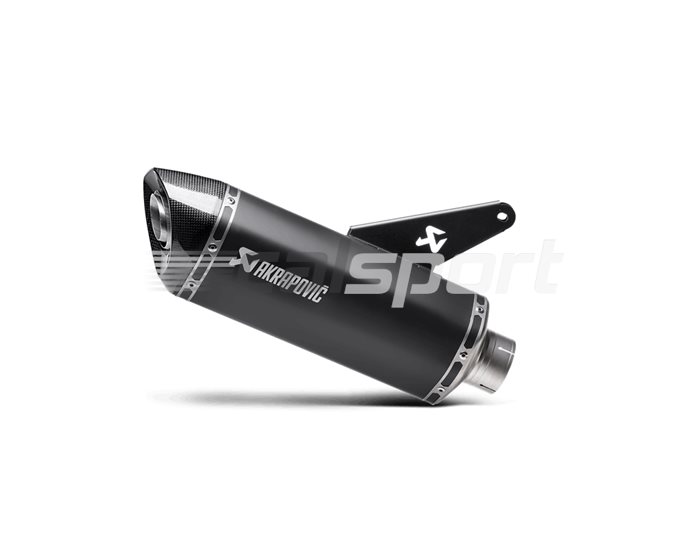 Akrapovic Titanium Silencer Slip-On Kit - No Link Pipe Included - Choose Link Pipe Option - Road Legal Removable Baffle