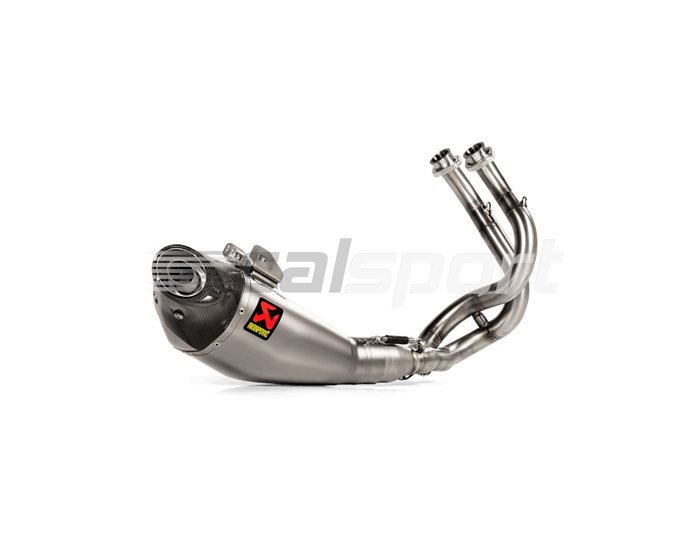 Akrapovic Titanium Silencer Complete Stainless 2-1 System - Road Legal