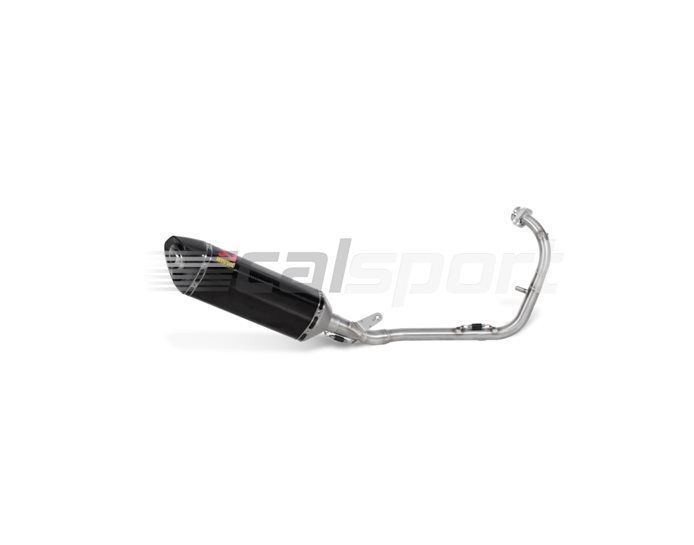 Akrapovic Carbon Silencer Complete System - Noise Compliant  - Race Removable Baffle