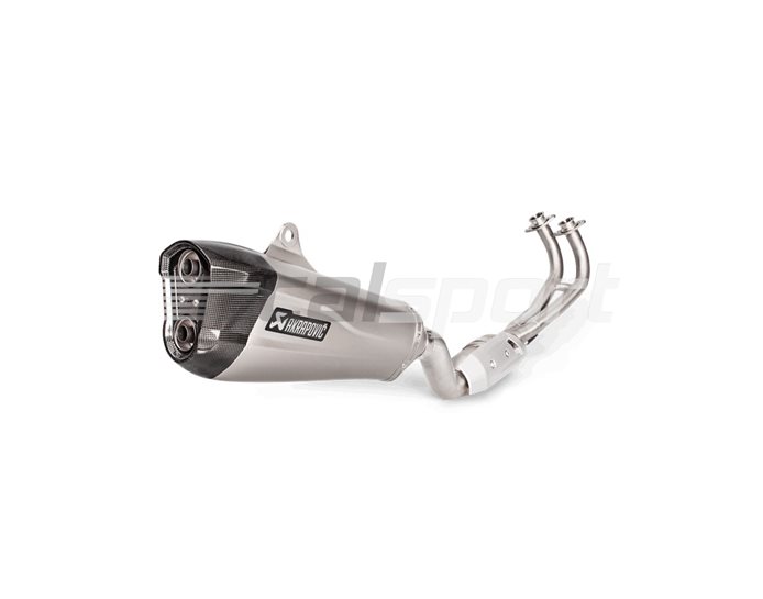 Akrapovic Titanium Silencer Complete 2-2-1 Conical System - Road Legal