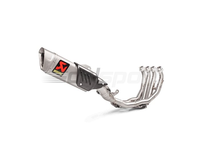 S-Y6R9-APT - Akrapovic Titanium Silencer Complete Stainless 4-2-1 System - Hexagonal - Race Removable Baffle