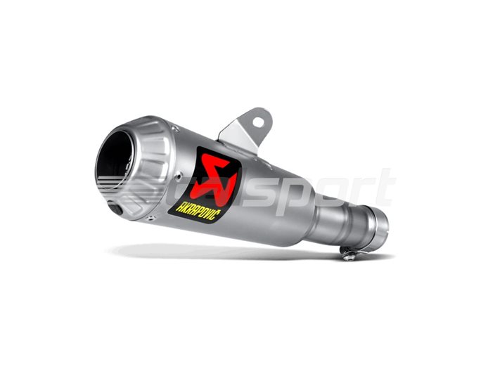 Akrapovic Titanium Silencer Slip-On Kit - Moto GP Style - Race Optional Baffle Available