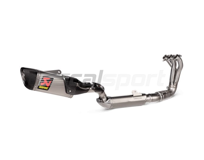 S-Y9R13-HAPT - Akrapovic Titanium Silencer Stainless 3-1 System - Road Legal