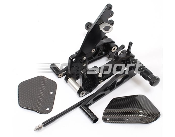 AS31-S05-A-B - Gilles AS31GT Adjustable Rearset Kit