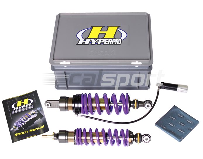 HyperPro Streetbox Kit (Purple Shock Spring) - Includes HPA On Rear Shock