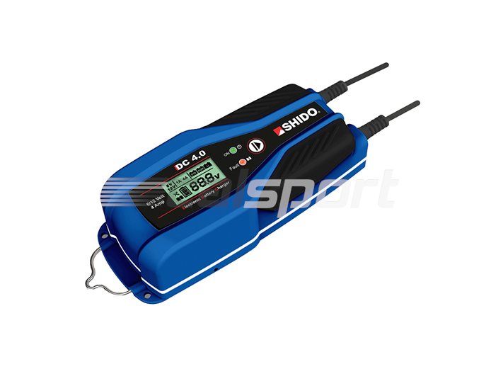 Shido DC4.0 4A Dual Battery Charger - (Suitable For 6V or 12V Lithium & Lead Acid Batteries)
