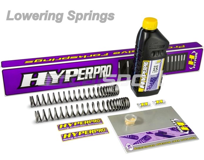 Hyperpro Fork Spring Kit - Lowers bike by 50mm