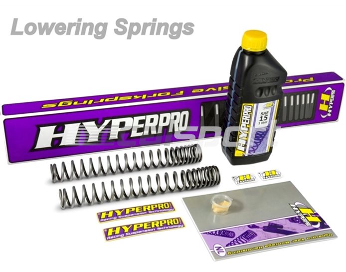 Hyperpro Fork Spring Kit - Lowers bike by 20mm