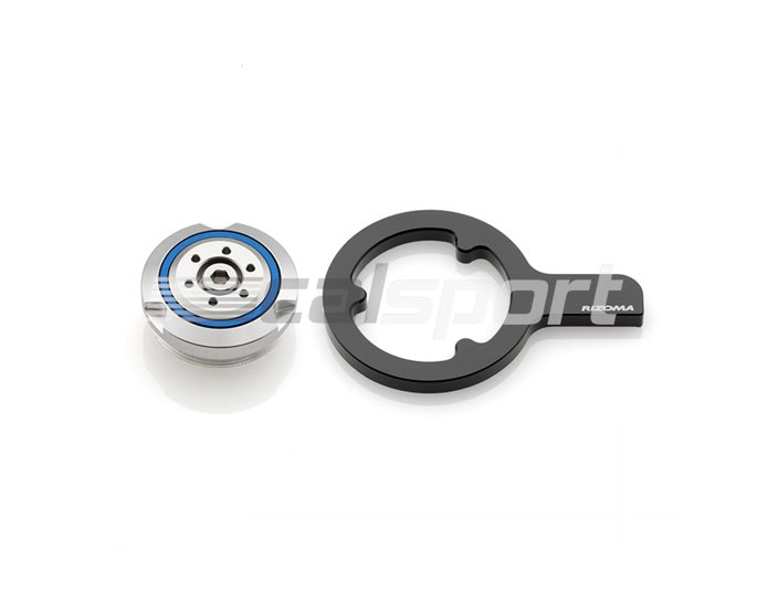 TP030A - Rizoma Engine Oil Filler Cap, Silver, other colours available
