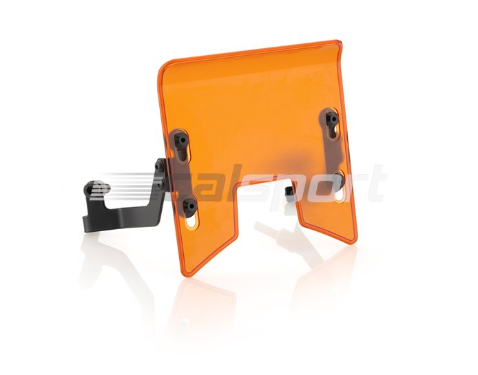 ZKT008E - Rizoma Orange Polycarbonate Flyscreen